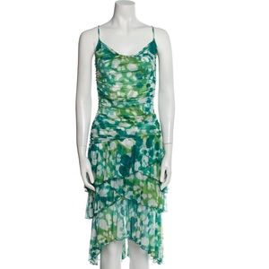 DVF Watercolour Silk Dress